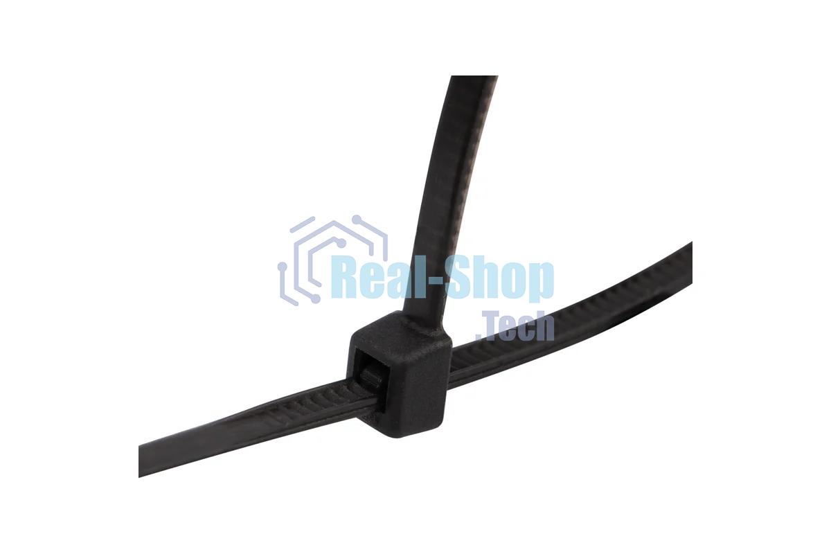 Хомут кабельный Rexant 2.5х150 нейл. черный (уп.100 шт)