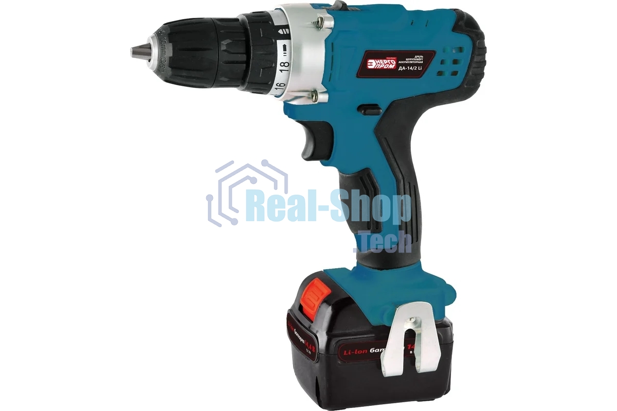 Дрель шуруповерт MASTER ДА-14/2LI аккумуляторная 00-00013623