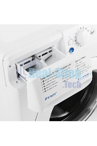 Стиральная машина Indesit BWSB 50851 белая, загрузка фронтальная 5кг, 800 об/мин., класс: A+
