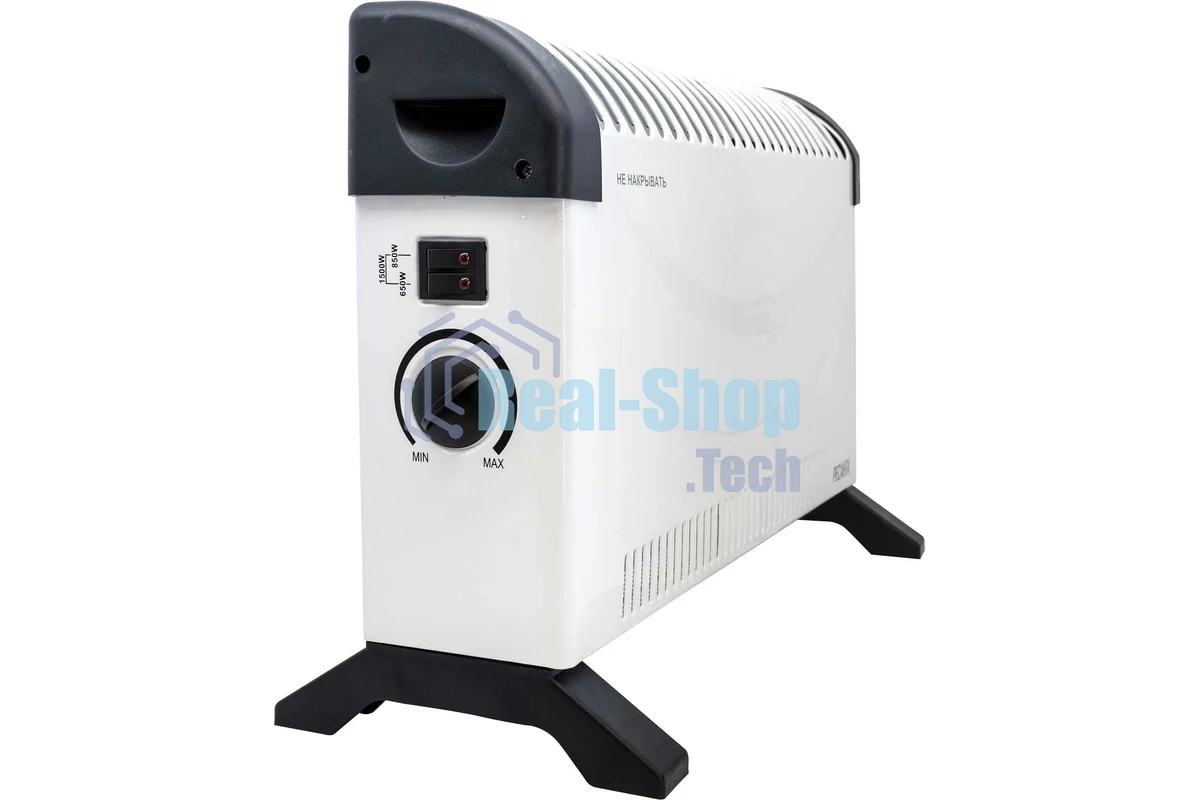 Конвектор Ресанта ОК-1500С белый, 1500 Вт, 20 м2, термостат