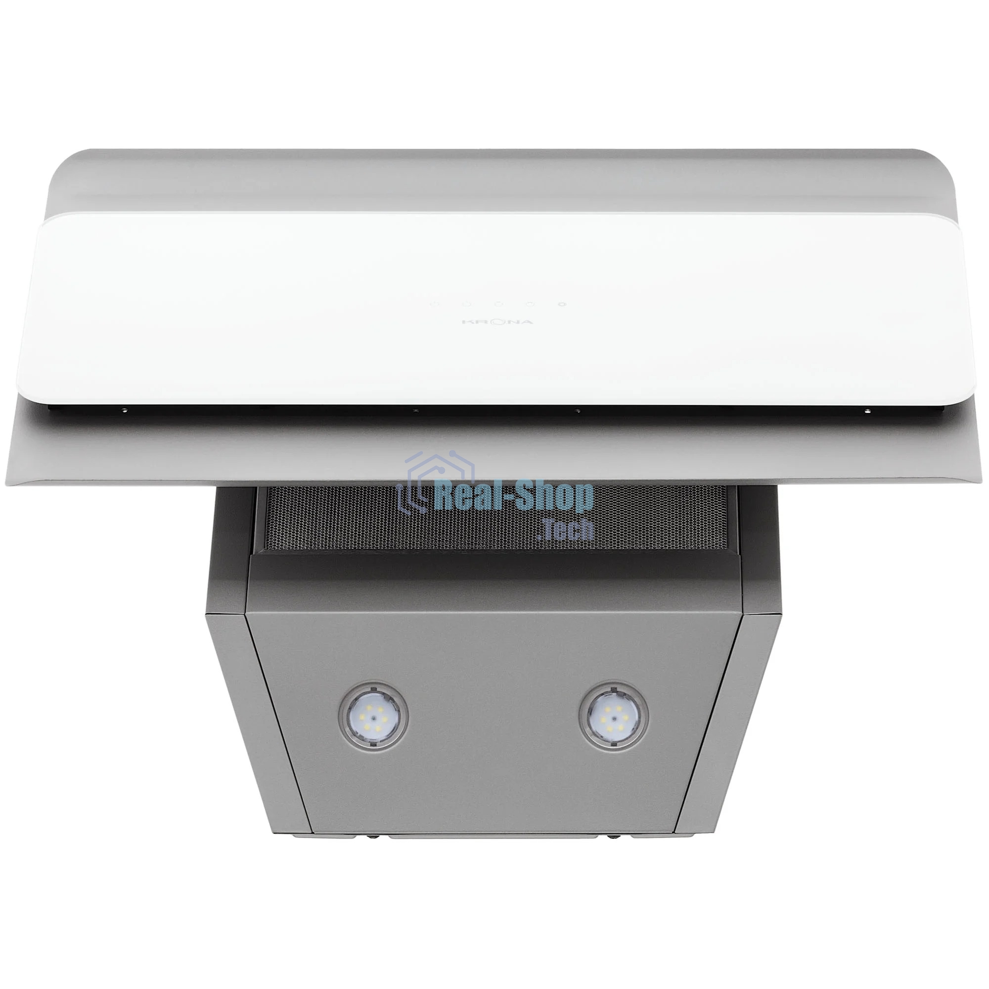 Вытяжка наклонная Krona Uran 600 DN White 4S белый, 60 см, 950 куб. м/ч, 68 дБ