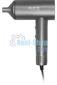 Фен Red Solution RF-510, 1400Вт, серый/серебристый