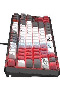 Клавиатура проводная A4Tech Bloody S87 Naraka USB черный/красный