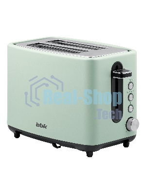 Тостер BBK TR85 серо-зеленый