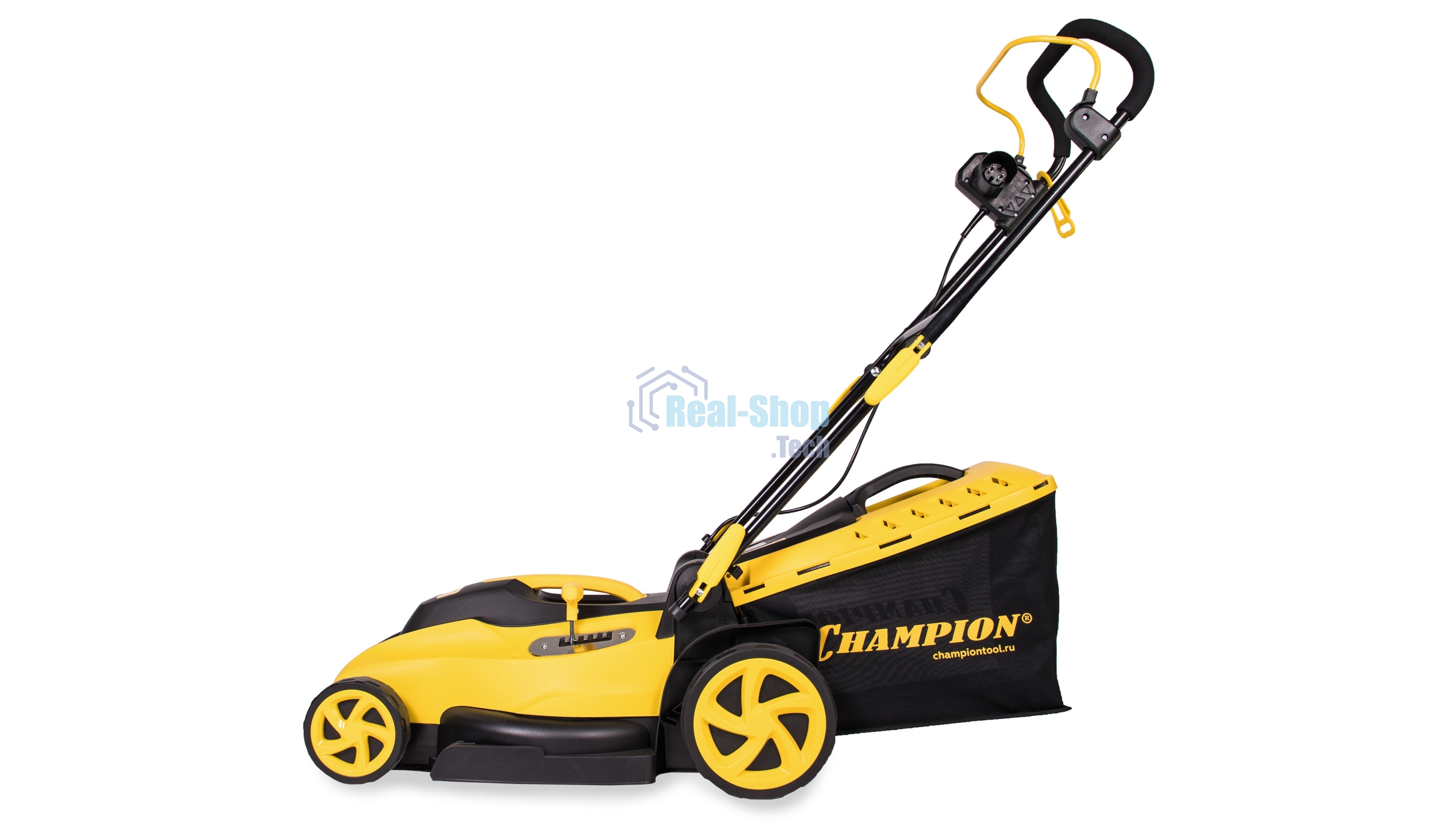 Газонокосилка электрическая Champion EM3815, от сети, 1600 Вт