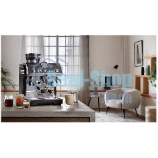 Кофеварка рожковая DELONGHI EC9555 ВК черный, исп. кофе - молотый/зерновой, 2 л, 1550 Вт, 19 Бар