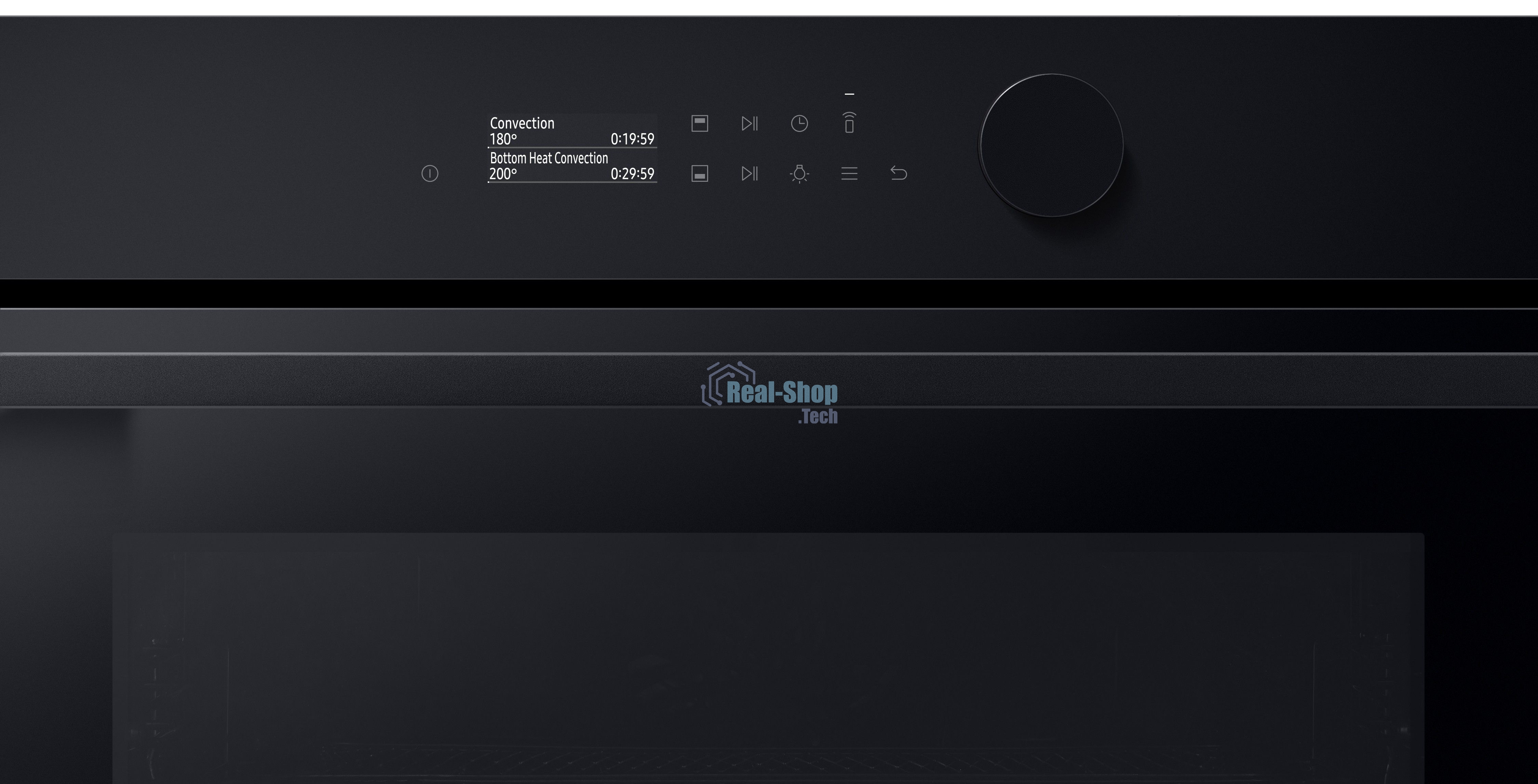 Духовой шкаф Электрический Samsung NV7B5645TAK/WT черный