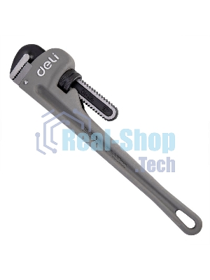 Трубный ключ Стиллсона облегченный Deli DL105018 405мм, максимальное открытие 60мм, Cr-Mo + алюминиевый сплав