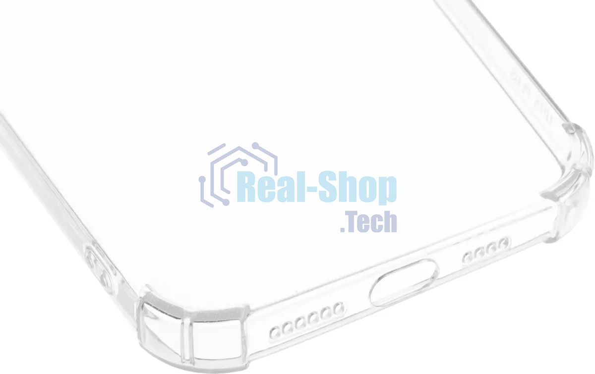 Чехол (клип-кейс) BoraSCO для Apple iPhone 15 Plus прозрачный