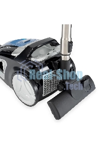 Пылесос Hyundai HYV-C2530 черный/синий, 400/2200 Вт, уборка сухая, пылесборник контейнер, 1.7 л