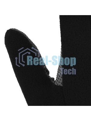 Перчатки универсальные Denzel двойные, ПВХ нанесение, размер 8