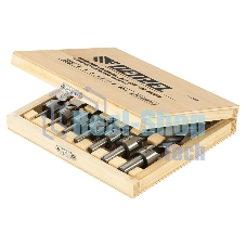 Набор сверл зенкеров Denzel по дереву, 3-10 мм, 7 шт