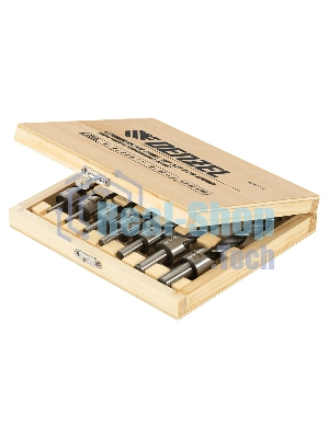 Набор сверл зенкеров Denzel по дереву, 3-10 мм, 7 шт