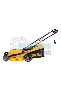 Газонокосилка электрическая Denzel GMC-2000, шир. 44см, 2000 Вт, 6 уров., травосб. 45 л