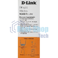 Роутер беспроводной D-Link DIR-620S/RU/B1A N300 черный