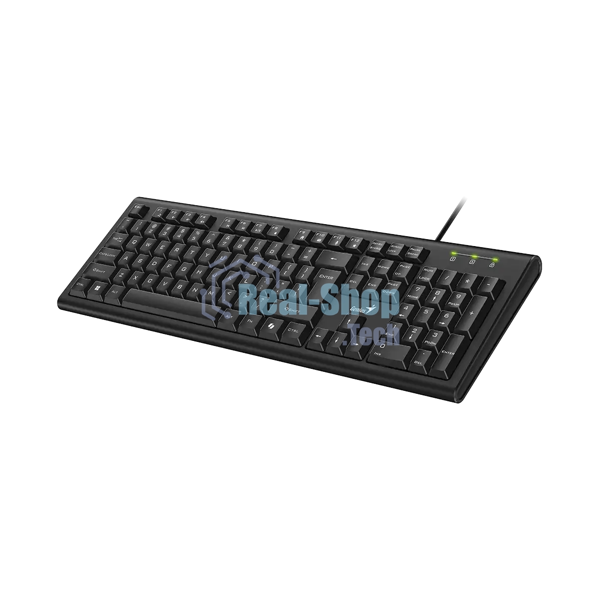 Клавиатура Genius KB-113 проводная, USB Type-A, чёрный