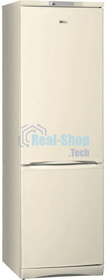 Холодильник Stinol STS 185 E бежевый двухкамерный 235/104 л морозилка снизу