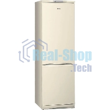 Холодильник Stinol STS 185 E бежевый двухкамерный 235/104 л морозилка снизу