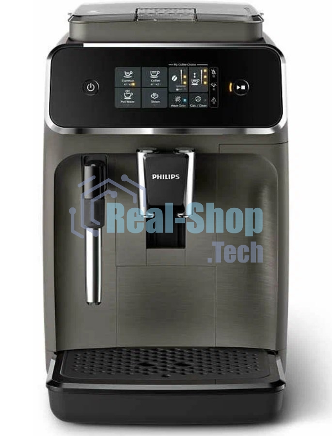 Кофемашина автоматическая Philips EP2224/10 черный, исп. кофе - молотый/зерновой, 1.8 л, 1500 Вт, 15 Бар.