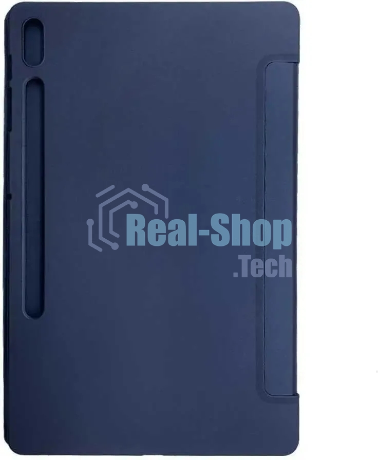 Чехол Deppa для Samsung Galaxy Tab S7+ Lite Wallet Onzo искусственная кожа синий (84094)
