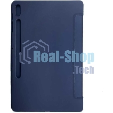Чехол Deppa для Samsung Galaxy Tab S7+ Lite Wallet Onzo искусственная кожа синий (84094)