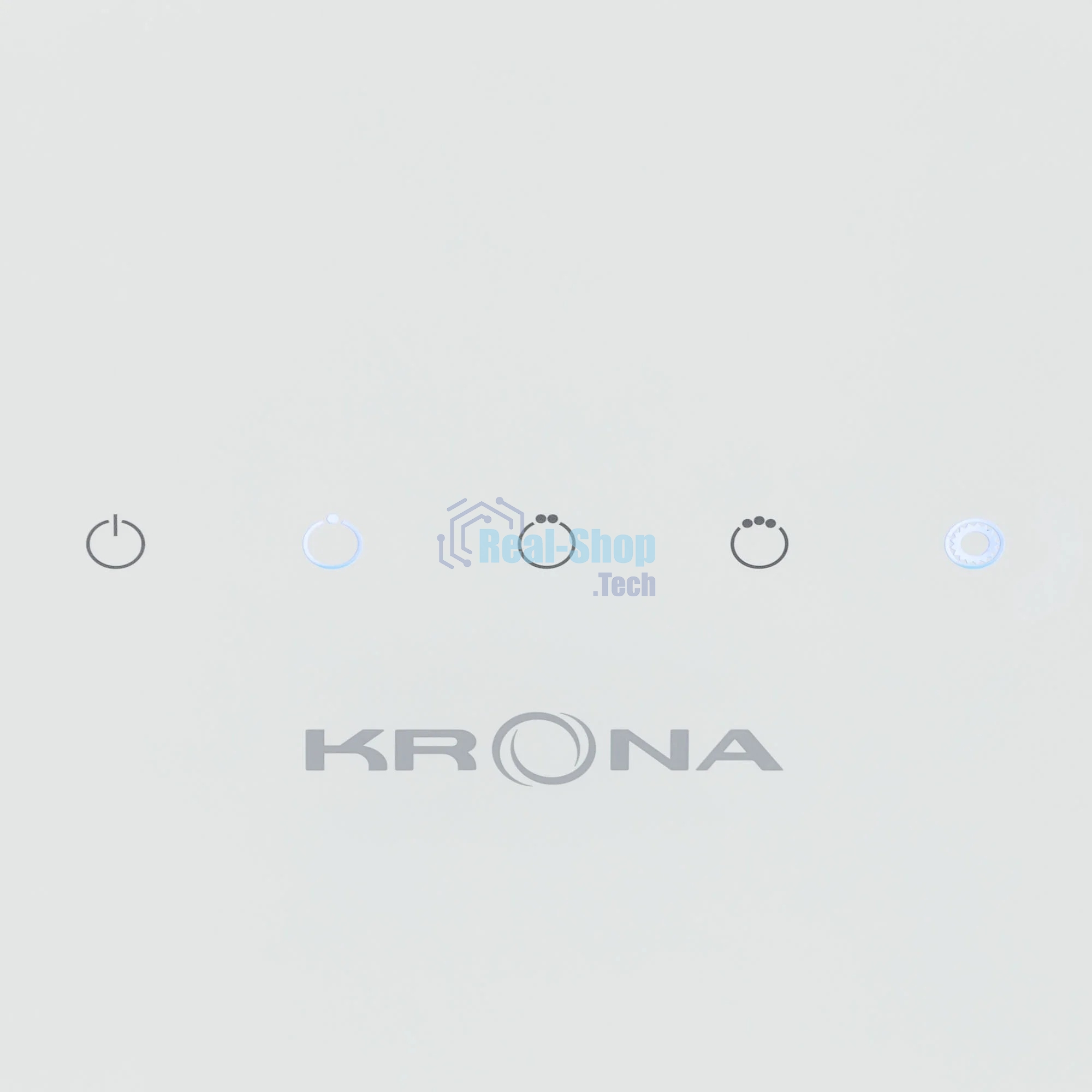 Вытяжка наклонная Krona Uran 600 DN White 4S белый, 60 см, 950 куб. м/ч, 68 дБ