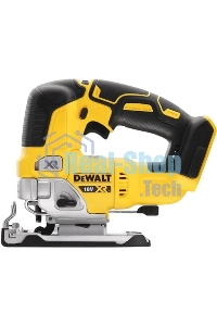 Лобзик электрический DeWalt DCS334N-XJ без акк. и ЗУ 18В XR, маятник, бесключ.смена,пропил 130 мм, ход 26 мм