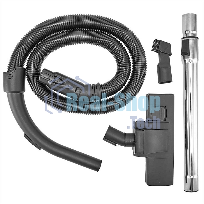 Пылесос DELTA DL-0854 черный/зеленый, 300/2400 Вт, уборка сухая, пылесборник контейнер, 4 л