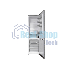 Холодильник Hotpoint HT 6200 MX нержавеющая сталь двухкамерный 240/83л морозилка снизу, No Frost