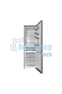 Холодильник Hotpoint HT 6200 MX нержавеющая сталь двухкамерный 240/83л морозилка снизу, No Frost