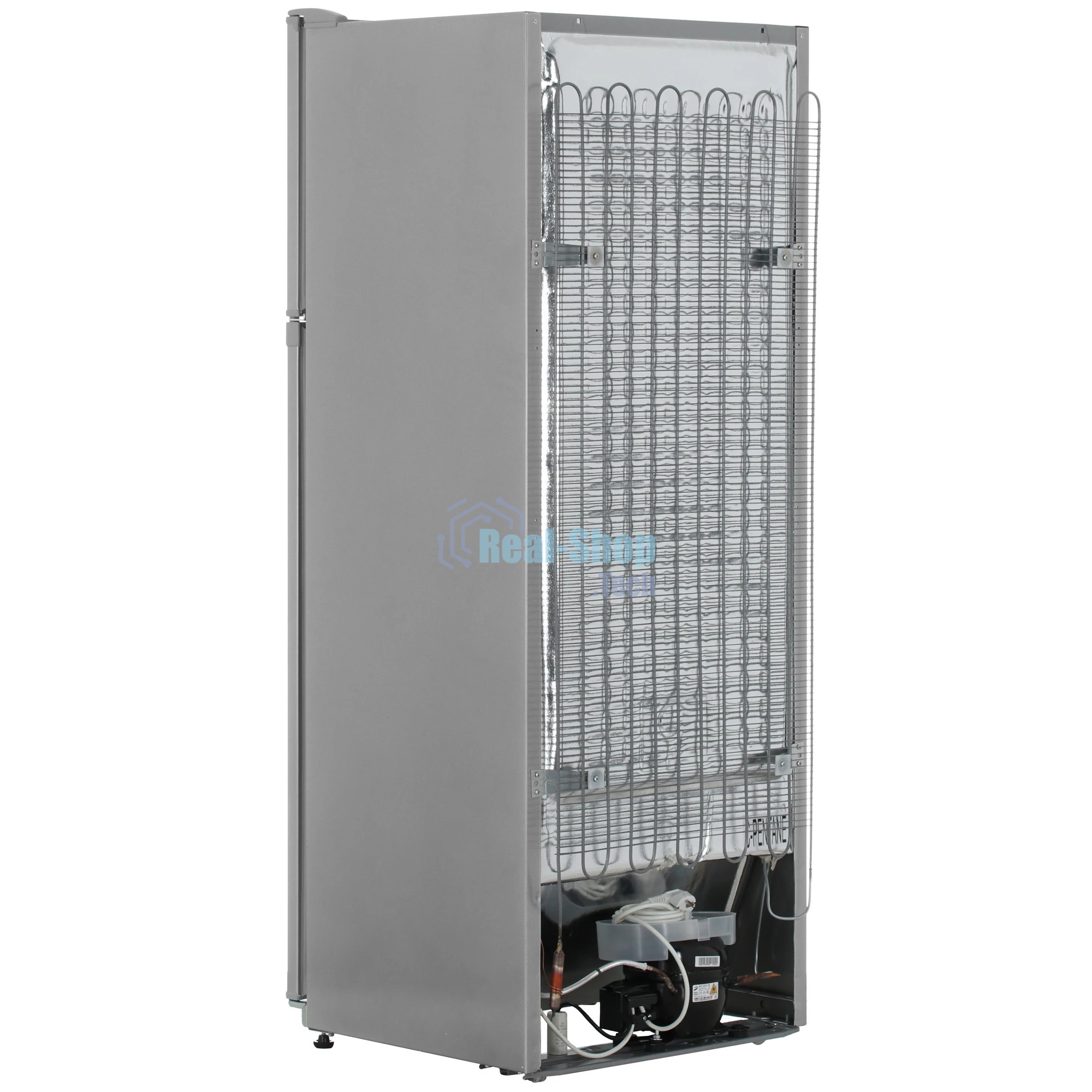 Холодильник Nordfrost NRT 145 132 серебристый двухкамерный 209/68 л морозилка сверху, ручная разморозка