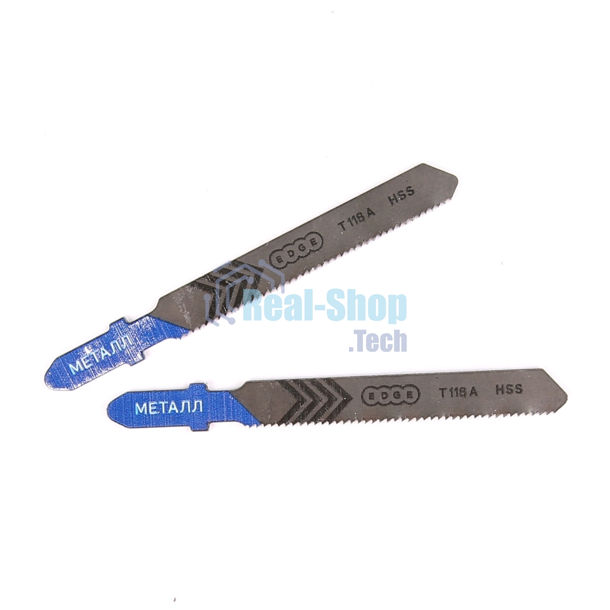 Пилка для лобзика EDGE by PATRIOT T118A по металлу, 2шт в блистере