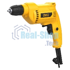 Дрель сетевая Deli DL-DZ10-E2 (500Вт, 0-3300об/мин, быстрозажимной патрон 10мм, картон)