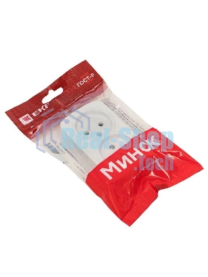 Розетка EKF EGR10-102-10 2-я, б/з, 10А, ОП Basic Минск белый