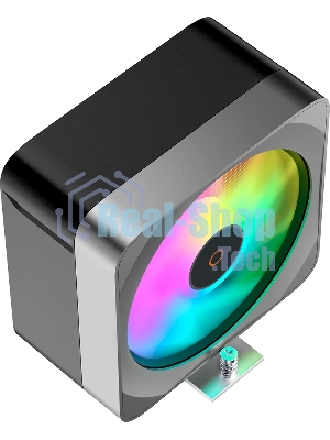 Кулер для процессора Ocypus Delta A40 EX BK ARGB, 120мм ARGB FAN, 4 HEAT PIPES, 4-PIN PWM, 500-1800 RPM, 29DBA, HYDRO BEARING, LGA115X/1200/1700/18XX, AM4/AM5