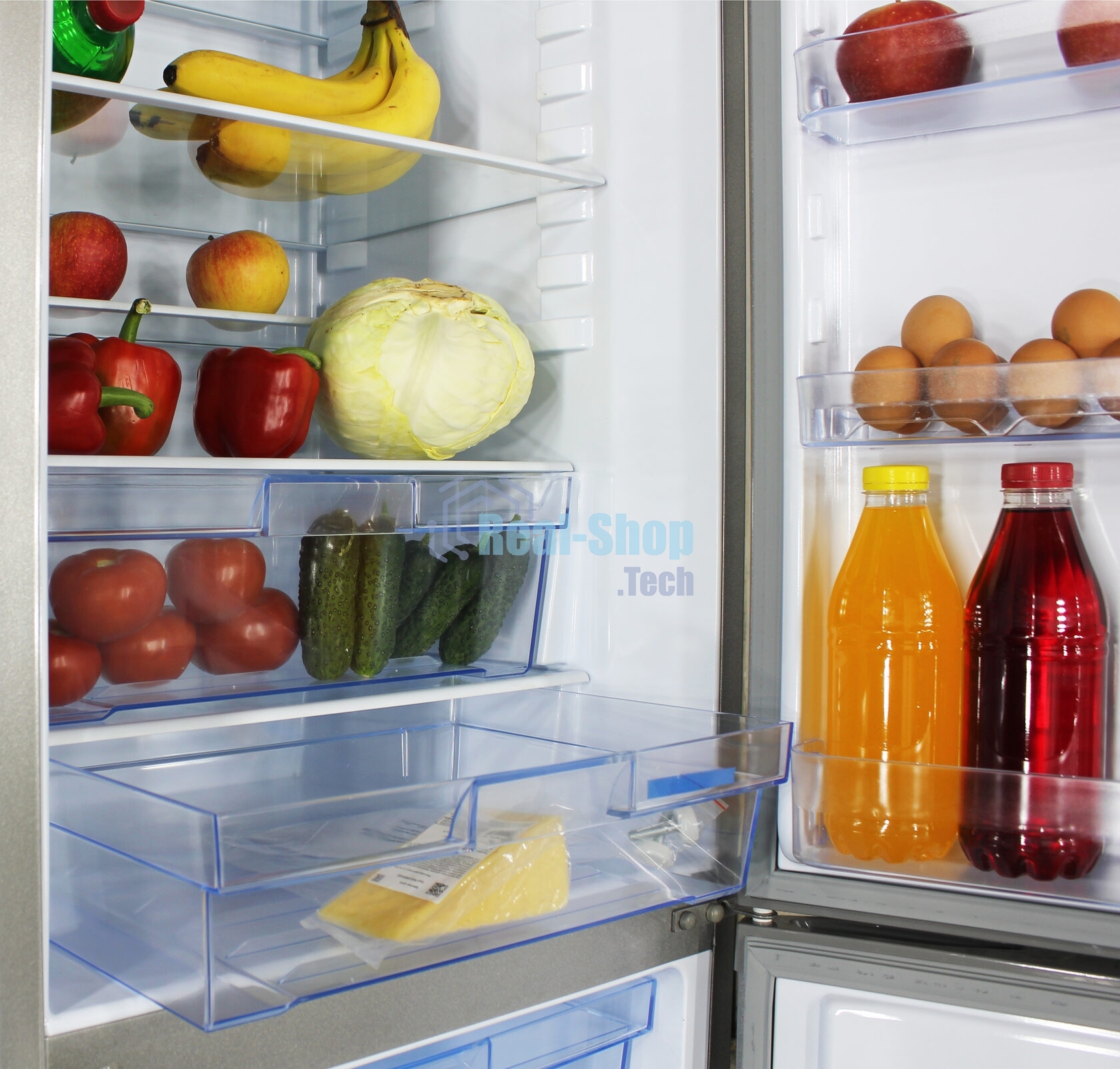 Холодильник ОРСК 173 G графит двухкамерный 200/120л морозилка снизу