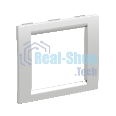 Рамка универсальная DKC F00011G In-Liner Aero 2 модуля, серебристый, RAL 9006