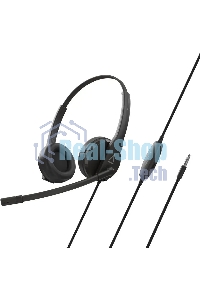 Гарнитура проводная с микрофоном Creative HS-230 черный 2м накладные оголовье (51EF1110AA000)