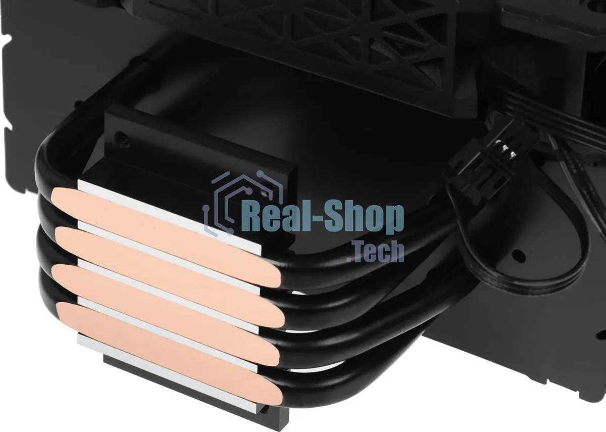 Устройство охлаждения(кулер) Accord ACC-4PS12 ARGb Soc-AM5/AM4/1200/1700/1851 черный 4-pin 37dB Al+Cu 180W 610gr brown box