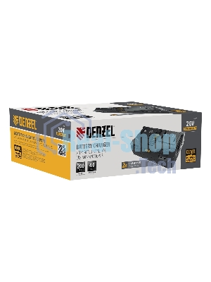 Устройство зарядное для аккумуляторов двухпортовое Denzel BCH-20-4.0x2, Li-Ion, 20 В, 4.0 А