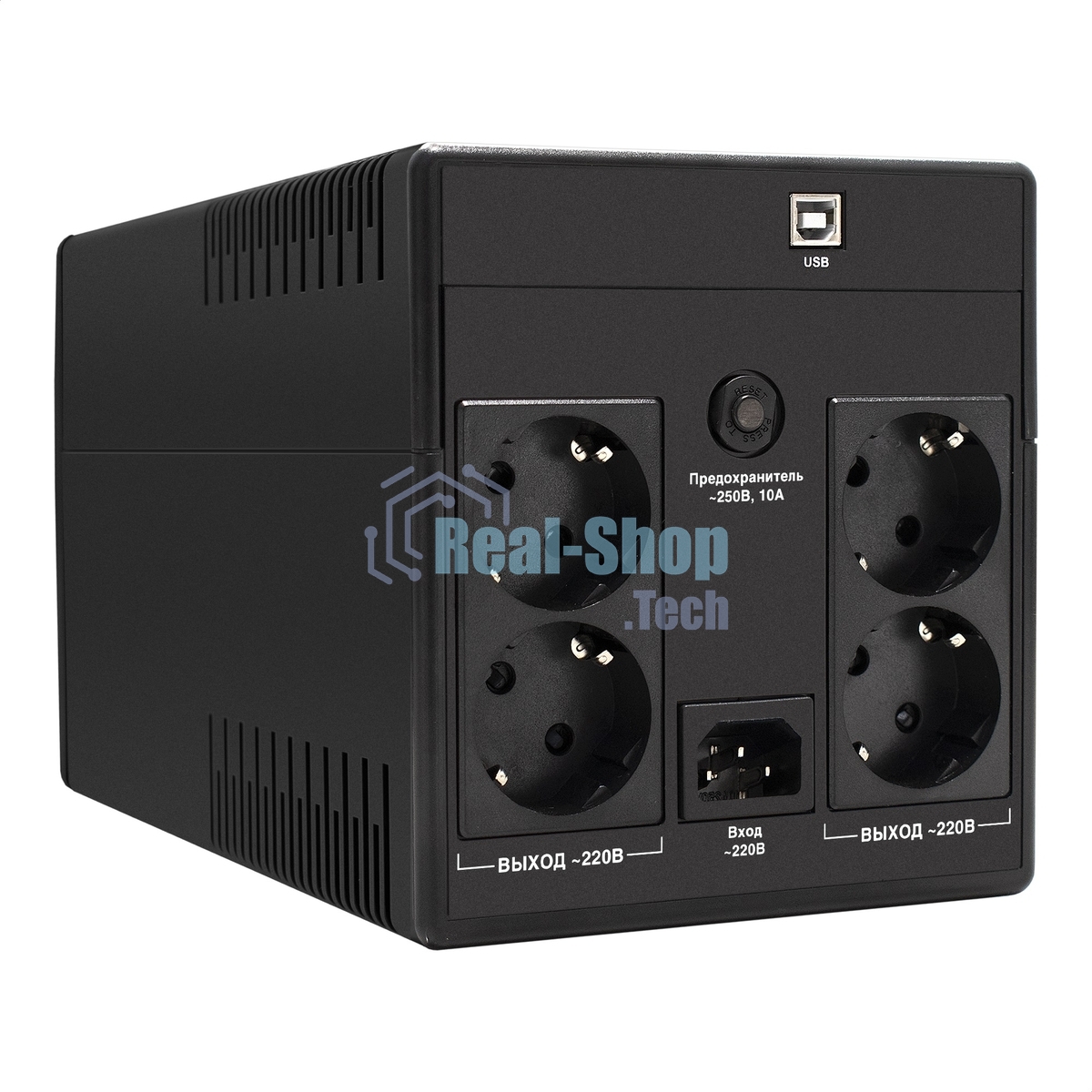 Источник бесперебойного питания ExeGate SpecialPro Smart LLB-1200.LCD.AVR.4SH.USB 1200VA/750W, LCD, AVR, 4*Schuko, USB, черный
