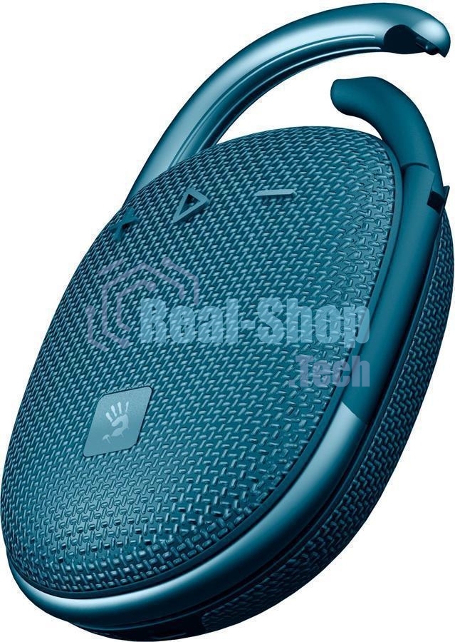 Портативная колонка A4Tech Bloody S5 Lock синий 5W 1.0 BT 10м 1600mAh (S5 LOCK BLUE)