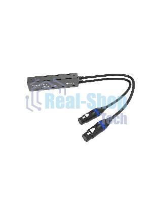 Конвертер Infobit iTrans DX-T-22 аналоговый аудио энкодер (Tx) с PoE: 1xRJ45(Dante); 2хXLR(F) (2 канала IN). 44.1, 48, 96 kHz (24 bit). ПО Dante Controller (платная лицензия)