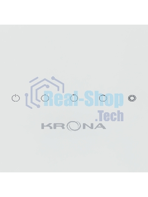 Вытяжка наклонная Krona Uran 600 DN White 4S белый, 60 см, 950 куб. м/ч, 68 дБ