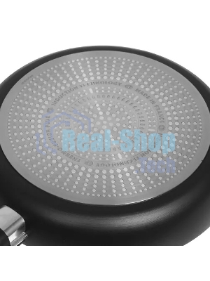 Сковорода Tefal Ultimate G2680672, 28 см, без крышки, черный