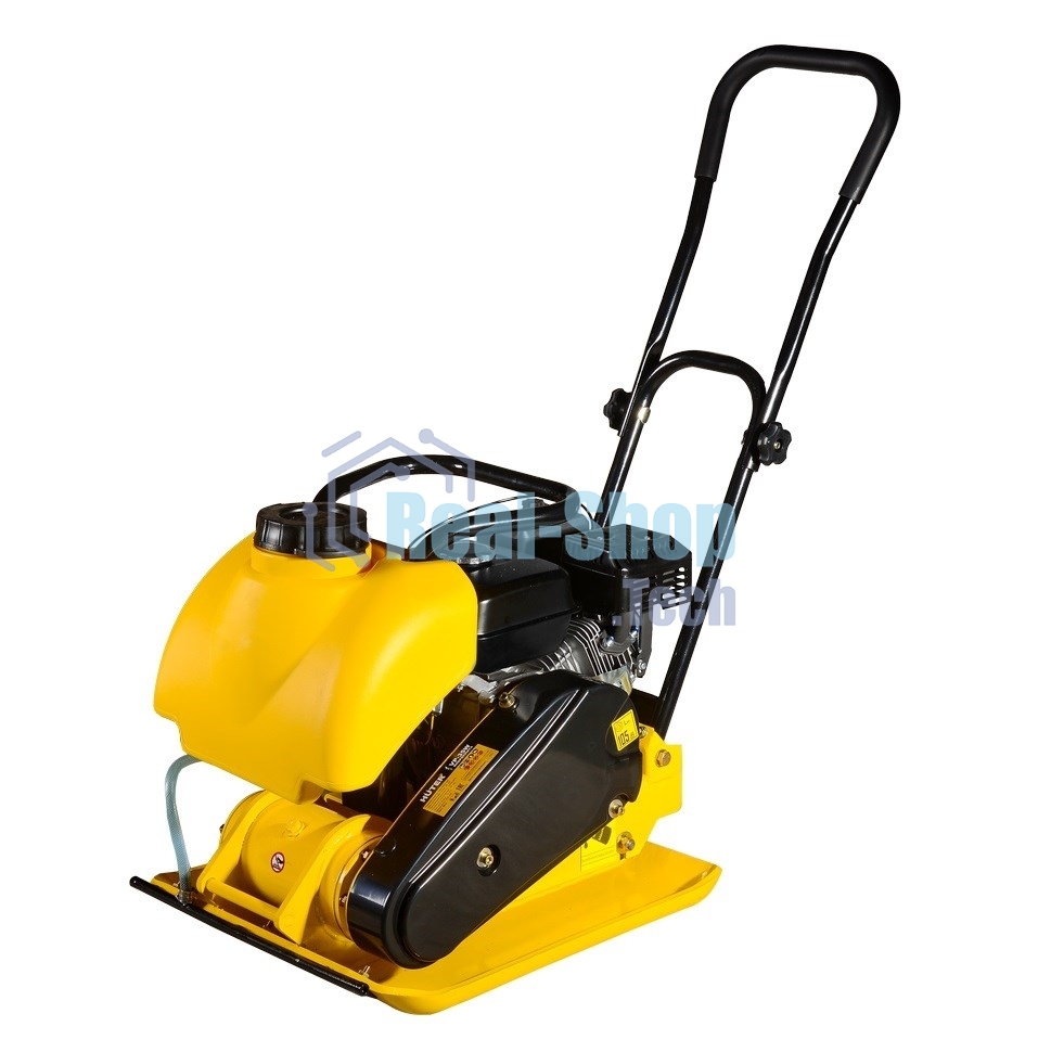 Виброплита бензиновая Huter VP-35W 4870 Вт 6.5 л.с., 25 кН, подошва 580х500 мм, 1050 м2/ч, 105 дБ