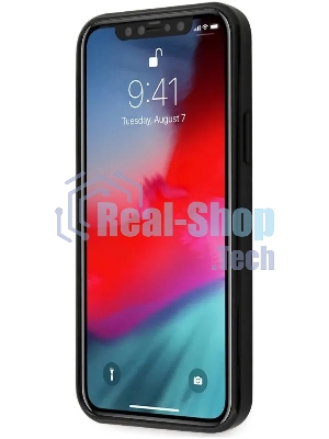 Чехол (клип-кейс) для Apple iPhone 12 mini Ferrari черный (FERCAHCP12SBK)