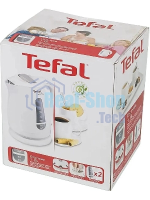 Чайник электрический Tefal KO29913E 1.5 л, 2200 Вт, белый (корпус: пластик)