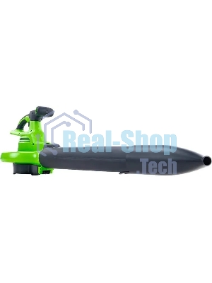 Воздуходув-Садовый Пылесос аккумуляторный GreenWorks GD40BVII, 40V, бесщеточный, без АКБ и ЗУаккумуляторный (2406907)