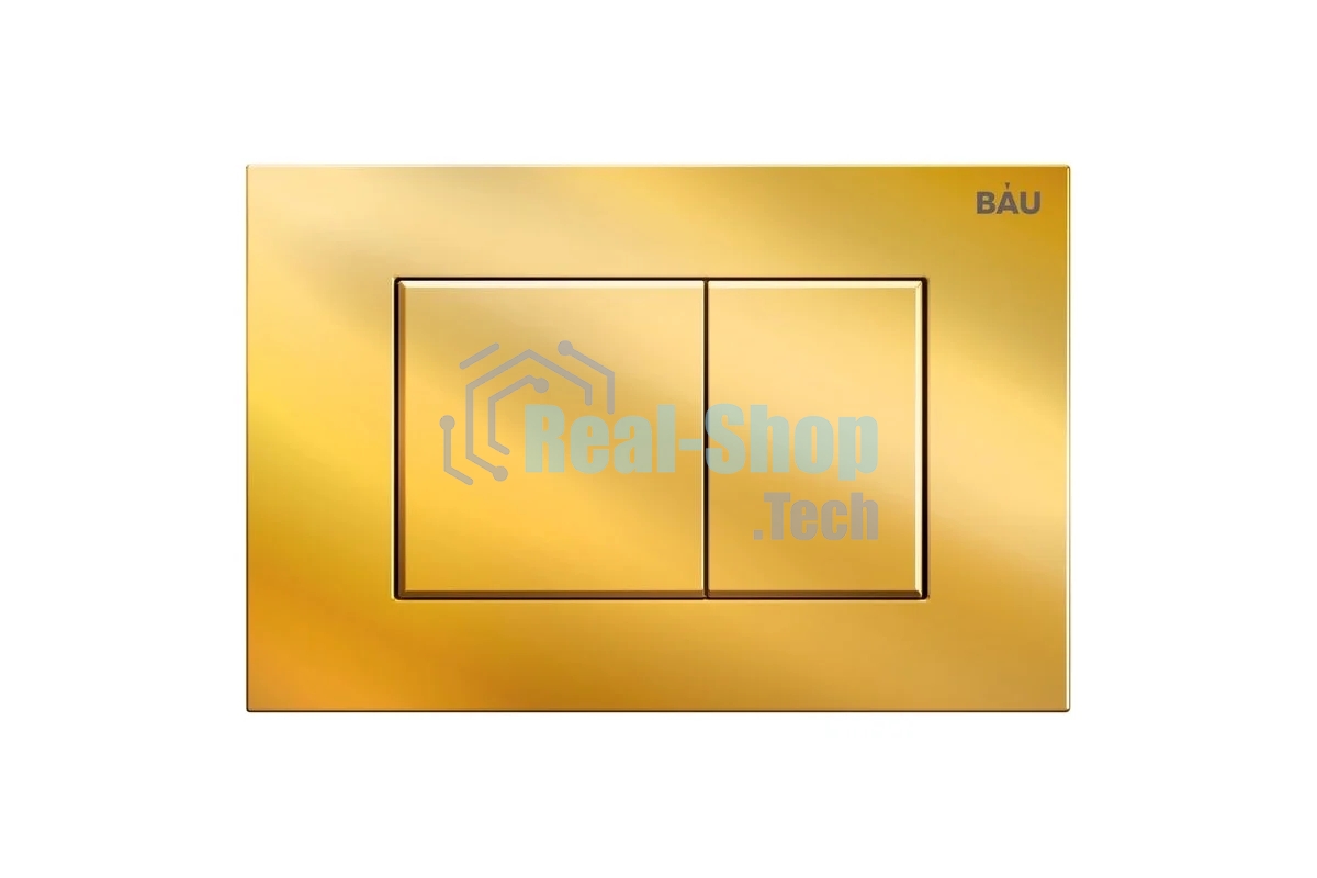 Кнопка смыва BAU Stil для инсталляции, золото